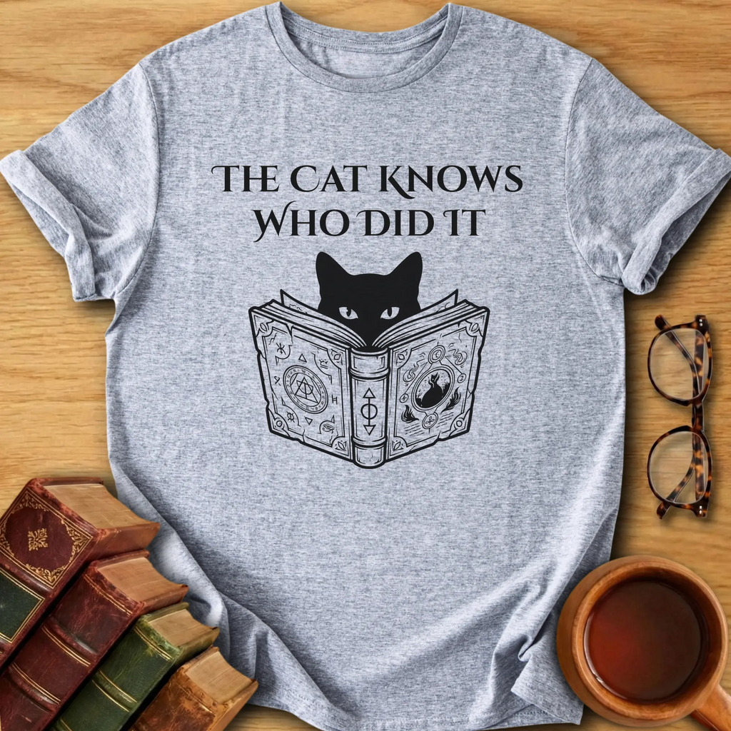 The Cat Knows T-Shirt