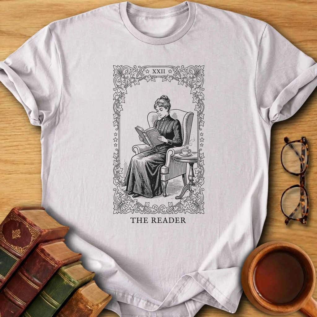 The Reader Tarot Card T-Shirt