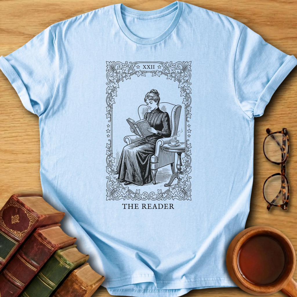 The Reader Tarot Card T-Shirt