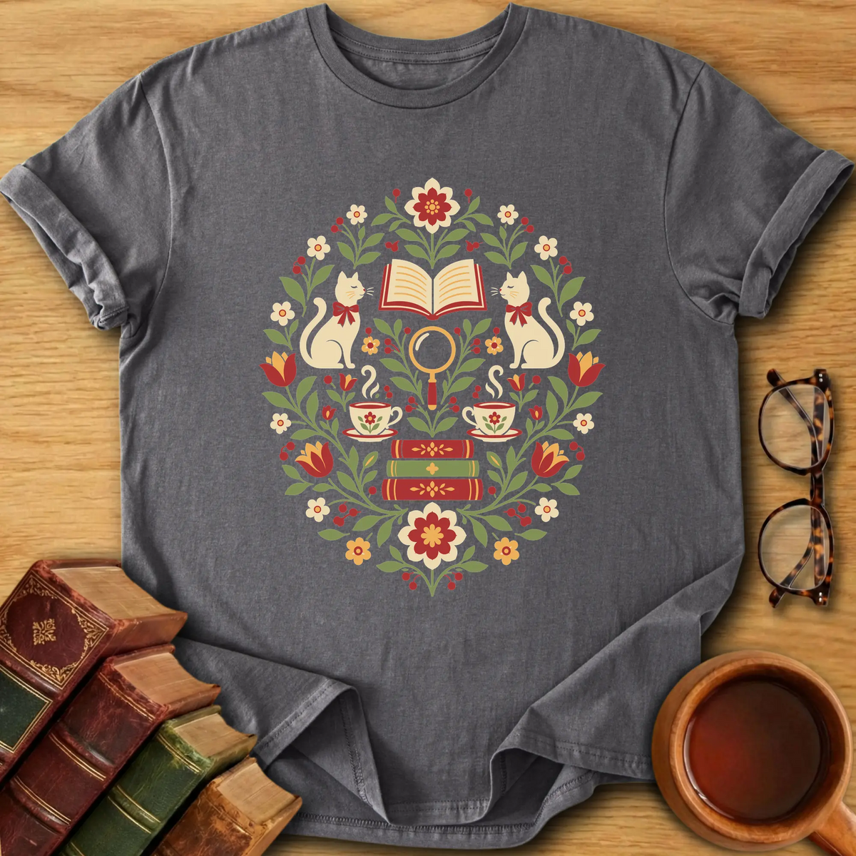 Whiskers and Whodunits T-Shirt
