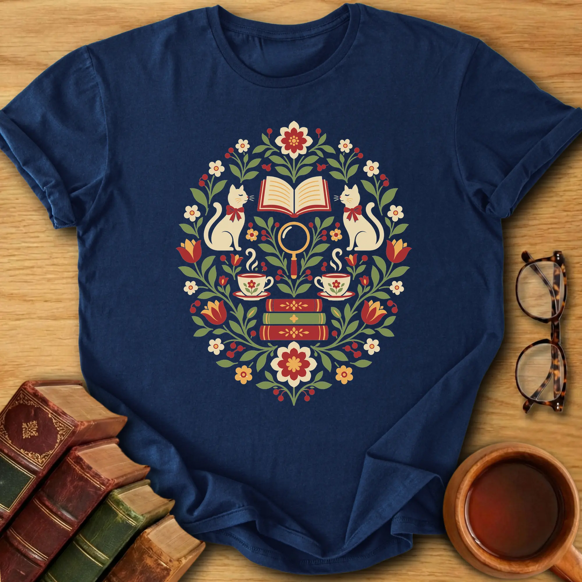 Whiskers and Whodunits T-Shirt