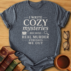 Cozy Mystery Writing T-Shirt