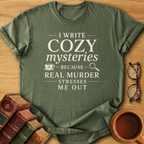 Cozy Mystery Writing T-Shirt