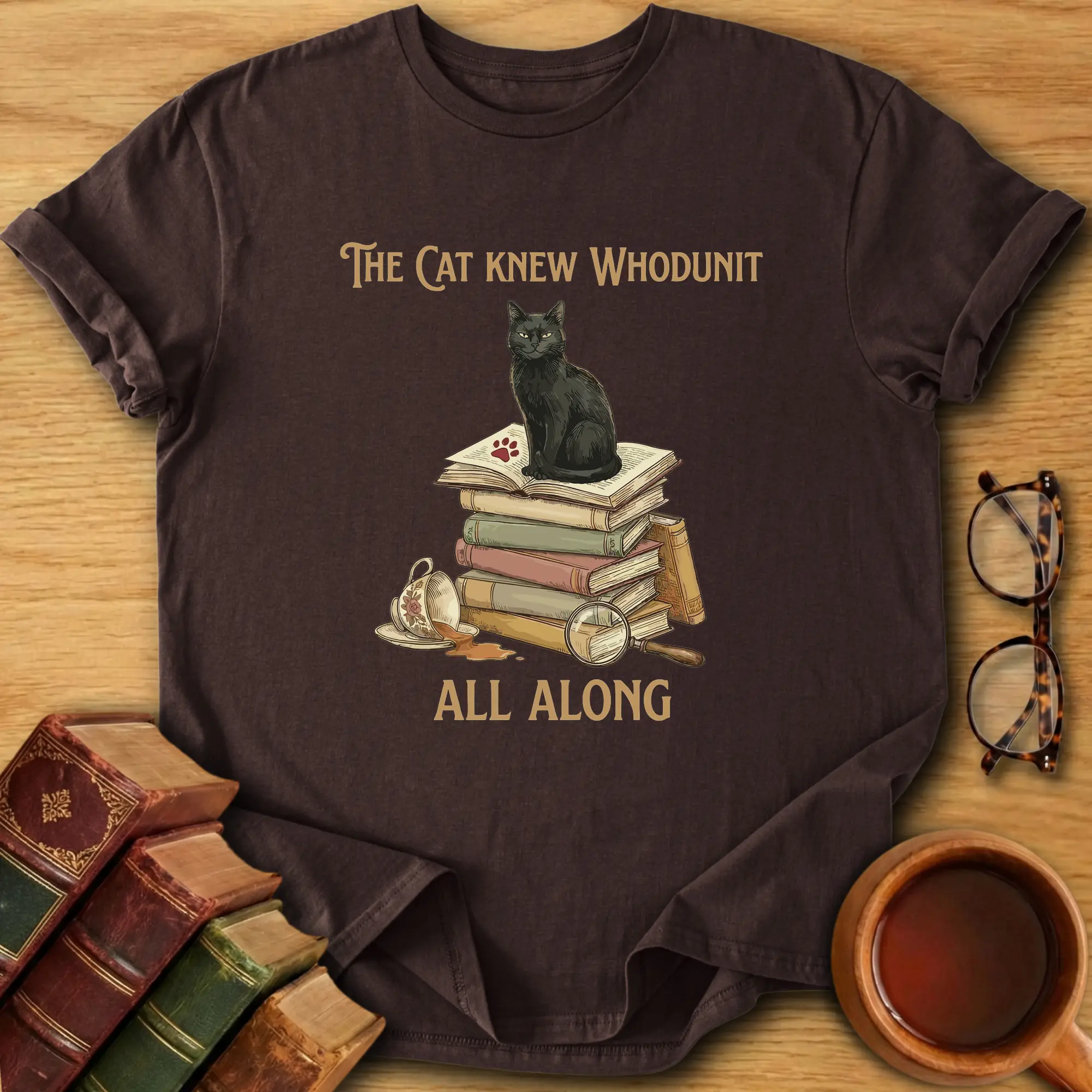 The Cat Knew T-Shirt